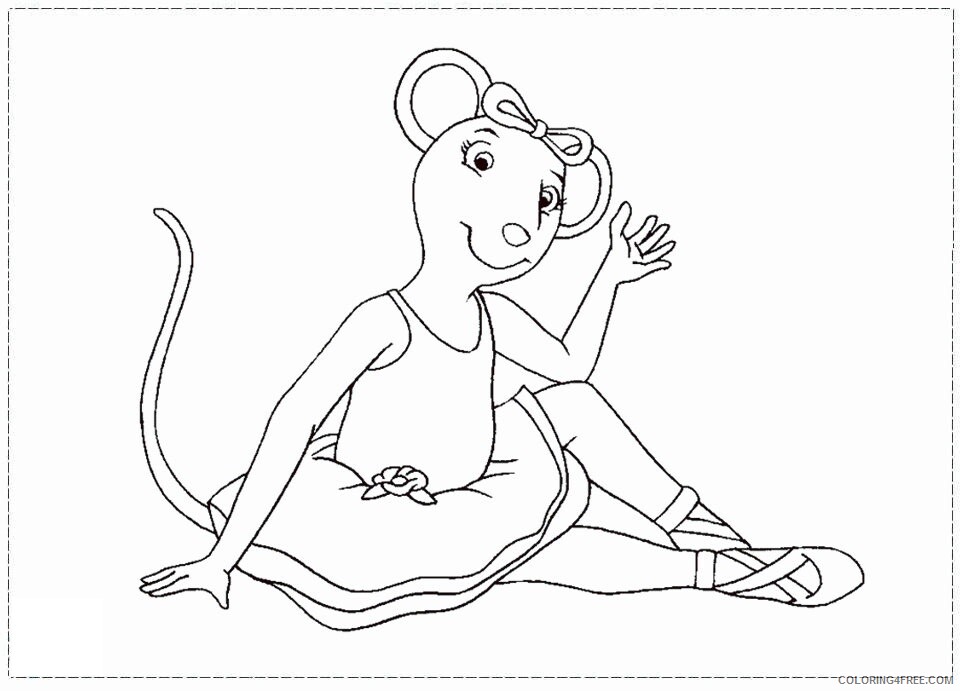 Angelina Coloring Pages Printable Sheets angelina Colouring jpg 2021 a 6132 Coloring4free