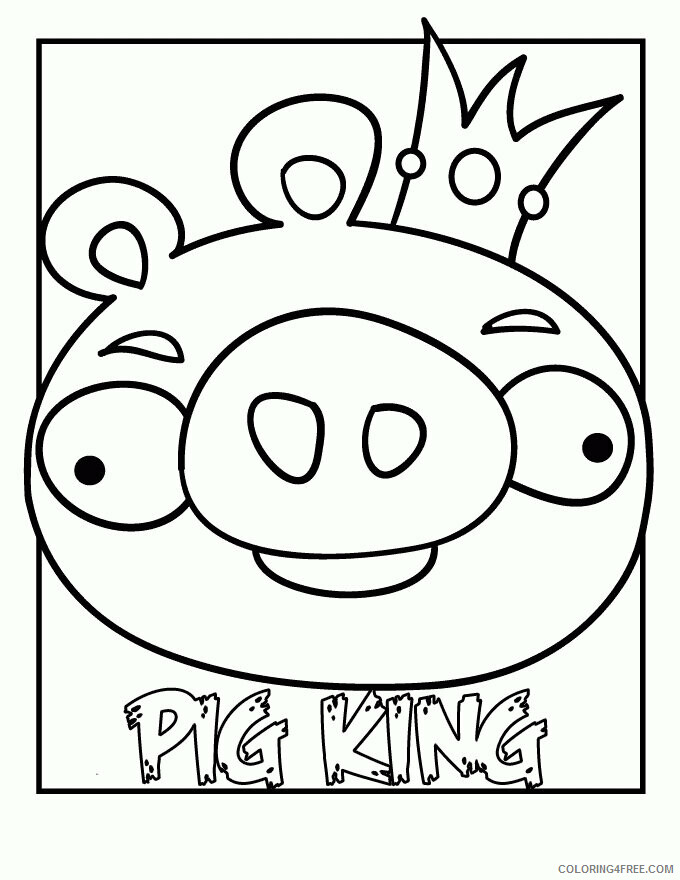 Angry Bird Coloring Page Printable Sheets Kids Under 7 Angry Birds 2021 a 6174 Coloring4free