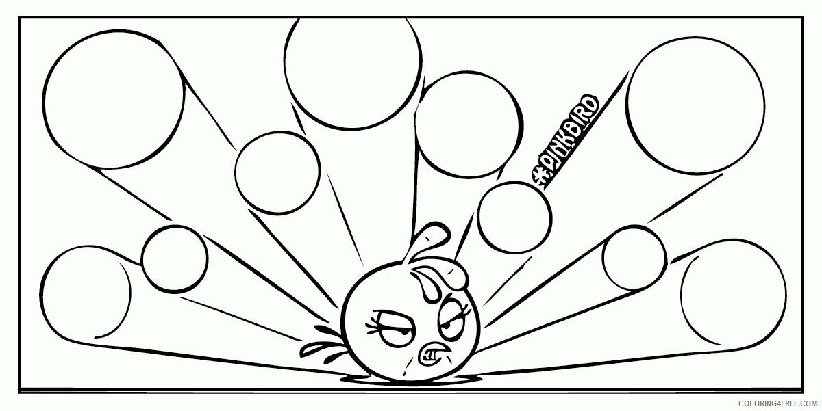 Angry Bird Coloring Page Printable Sheets Of Angry Birds Easter 2021 a 6171 Coloring4free