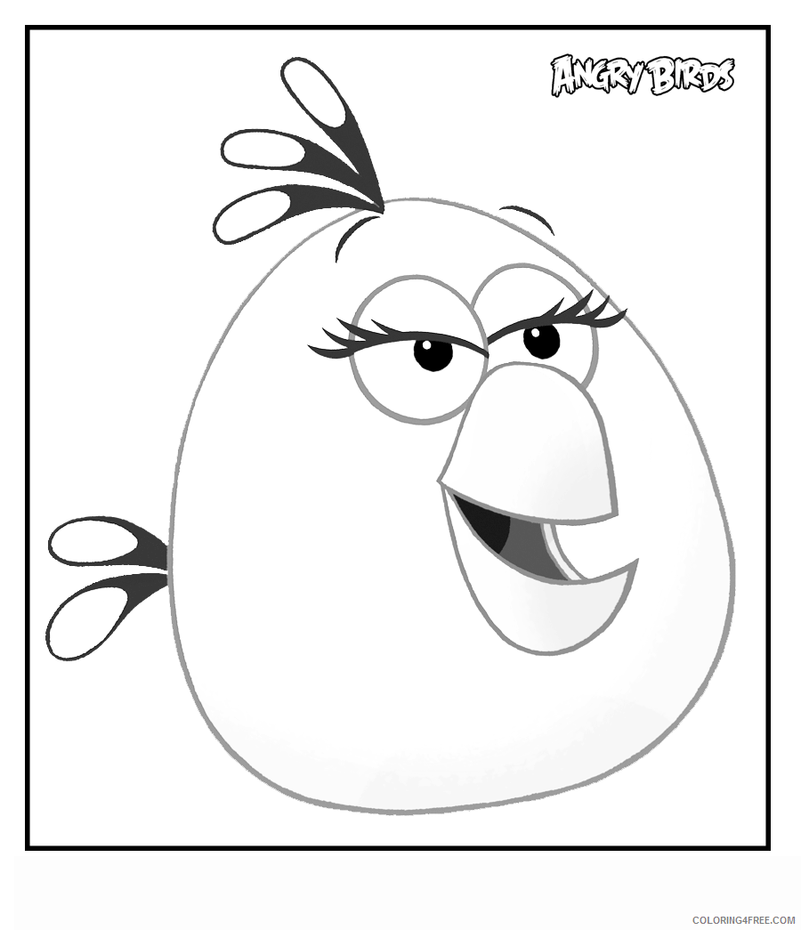 Angry Bird Terence Coloring Page Printable Sheets Radkenz Artworks Gallery Angry birds 2021 a 6250 Coloring4free