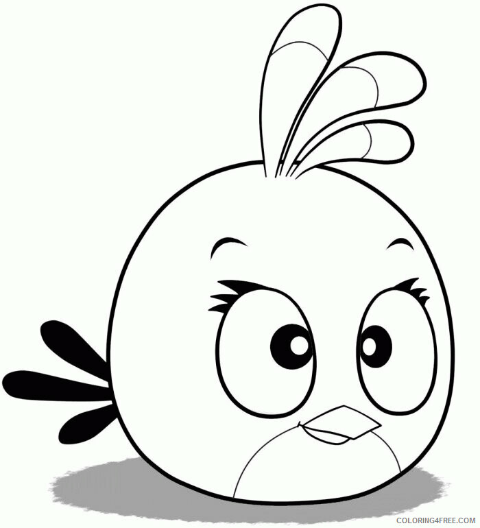 Angry Birds Coloring Online Printable Sheets Angry Bird Online 2021 a 6257 Coloring4free