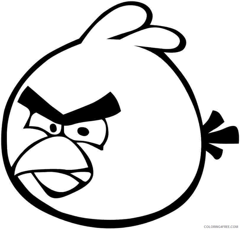 Angry Birds Coloring Pages Printable Sheets Angry Birds Cartoons 2021 a 6274 Coloring4free