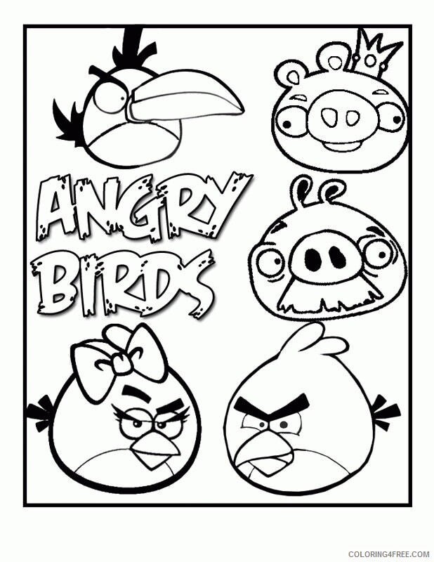 Angry Birds Picture Printable Sheets Angry Birds 34 2021 a 6298 Coloring4free