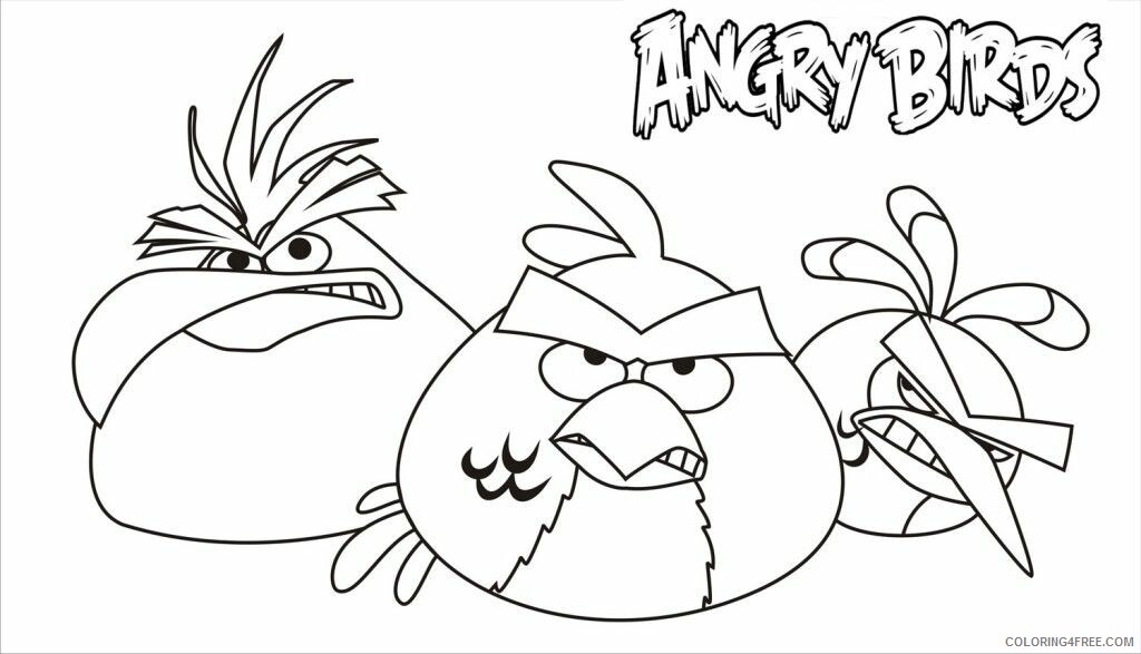 Angry Birds Space Coloring Pages Printable Sheets Angry Birds Picture To 2021 a 6318 Coloring4free