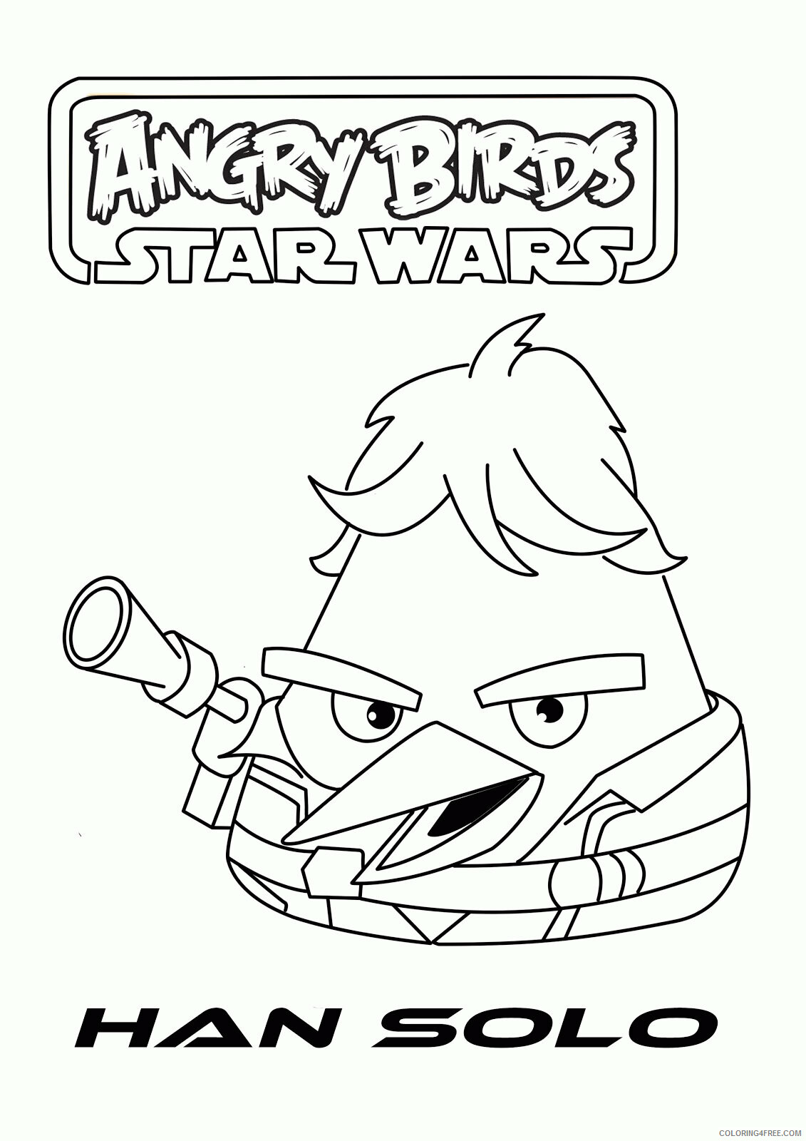 Angry Birds Star Wars Coloring Pages Free Printable Printable Sheets 2021 a 6371 Coloring4free