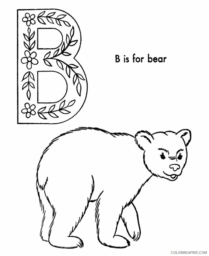 Animal Alphabet Coloring Pages Printable Sheets ABC Alphabet Sheets ABC 2021 a 0001 Coloring4free
