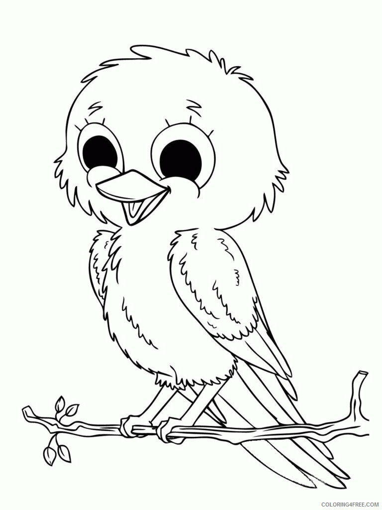 Animal Babies Coloring Pages Printable Sheets Animal Baby Animal Pages 2021 a 0033 Coloring4free