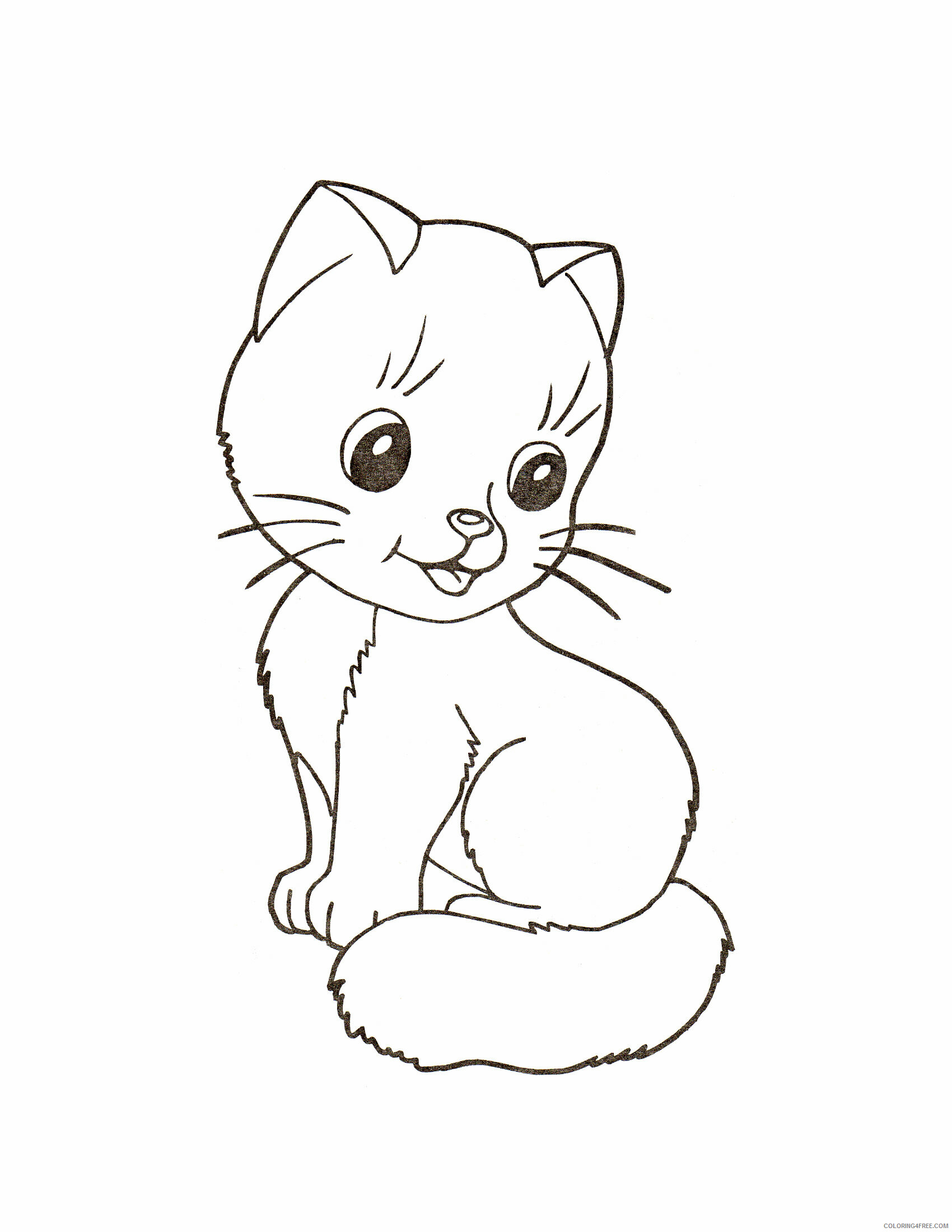 Animal Babies Coloring Pages Printable Sheets Animals Baby Coloring 2021 a 0035 Coloring4free