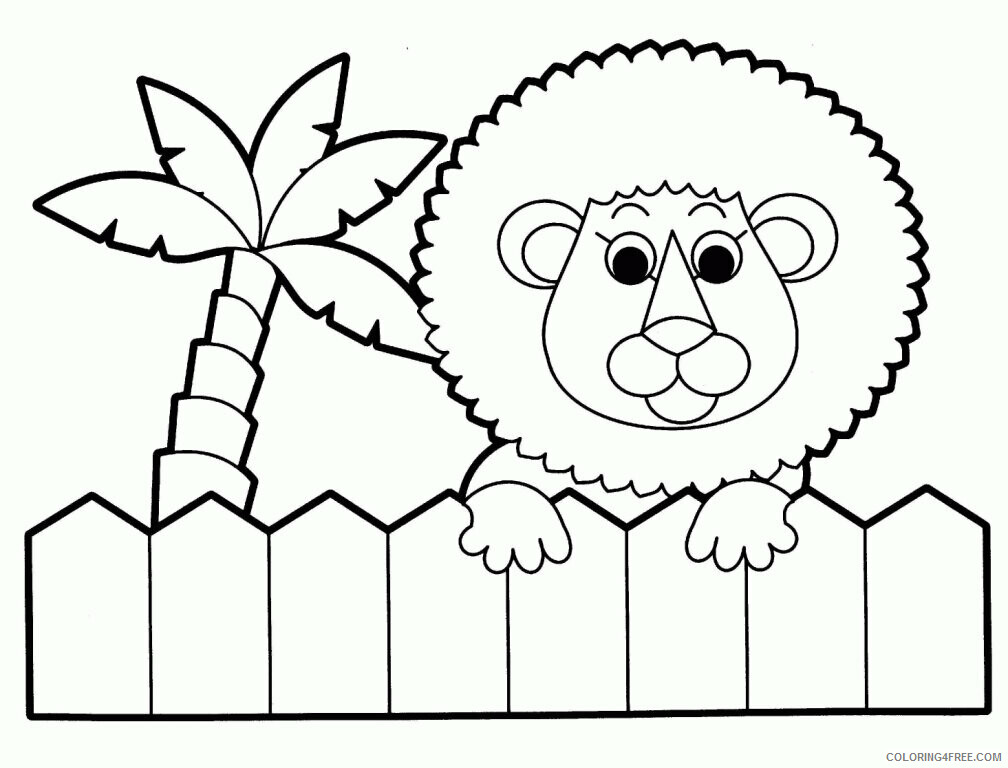 Animal Coloring Book Printable Sheets Animals For Babies 2021 a 0124 Coloring4free
