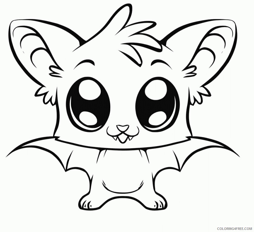 Animal Coloring Pages Animated Printable Sheets Baby Animal For 2021 a 0206 Coloring4free