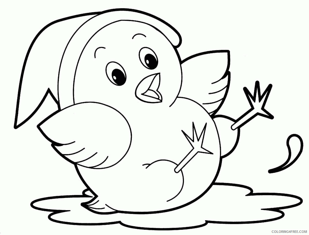 Animal Coloring Pages for Children Printable Sheets Blank Animals Coloring 2021 a 0229 Coloring4free