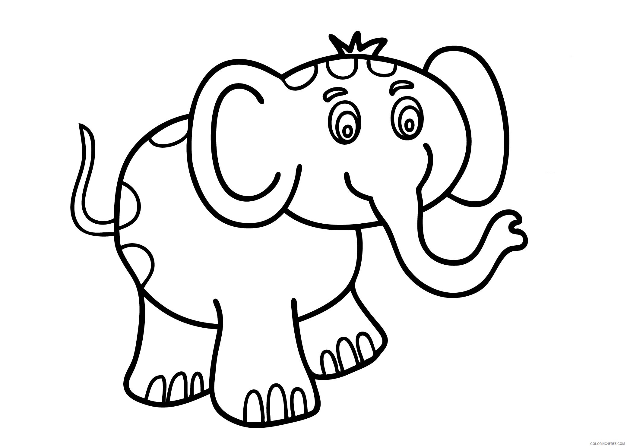 Animal Coloring Pages for Children Printable Sheets Free Printable Animal Pages 2021 a 0242 Coloring4free