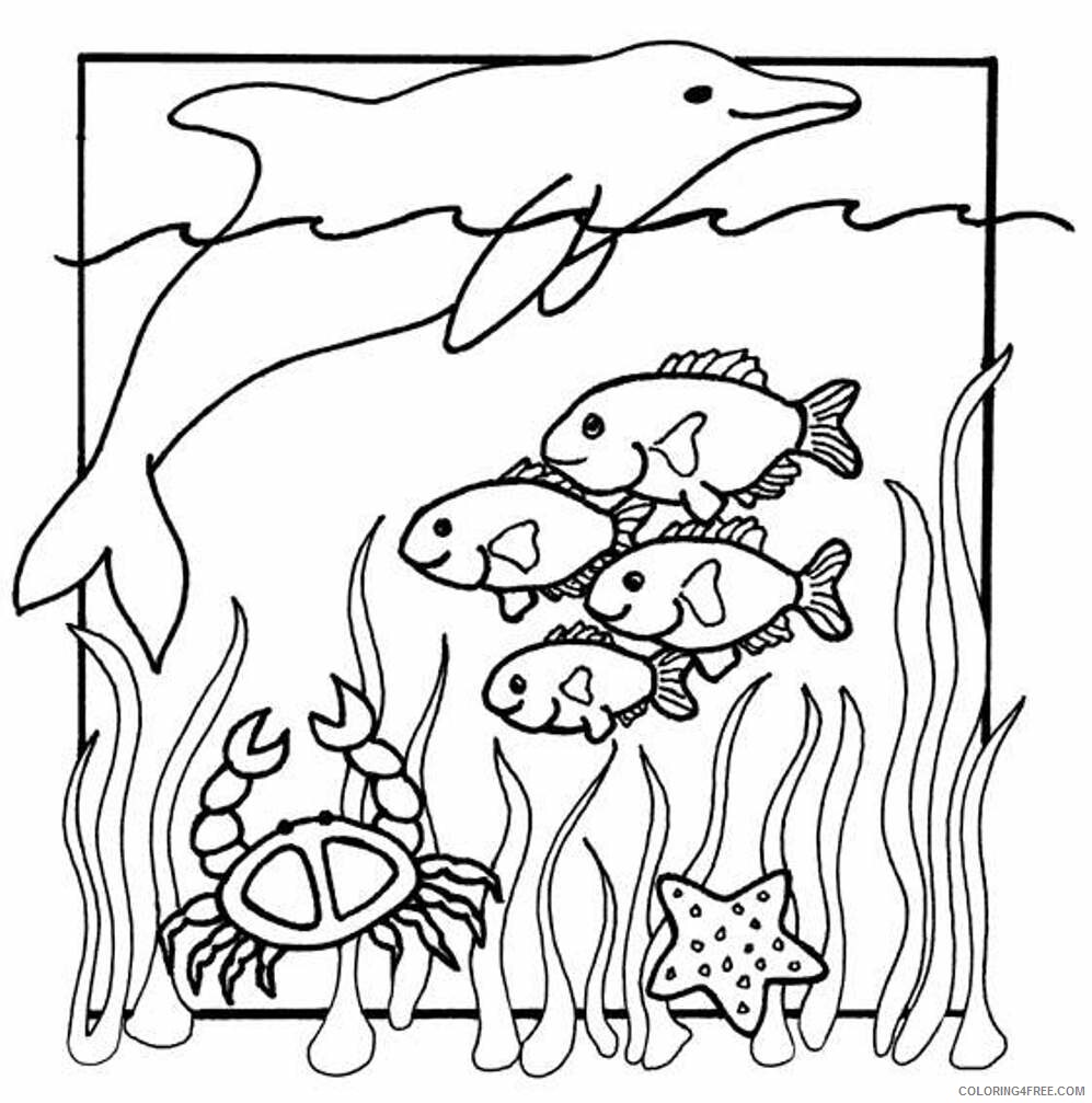 Animal Coloring Pages for Children Printable Sheets Of Sea Animals 2021 a 0235 Coloring4free