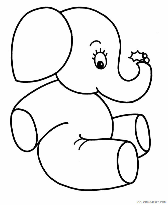 Animal Coloring Pages for Girls Printable Sheets Baby Animal Color Animal 2021 a 0276 Coloring4free