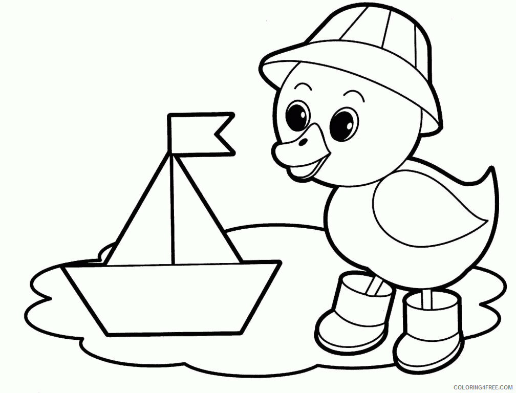 Animal Coloring Pages for Preschoolers Printable Sheets Animal Kids Free 2021 a 0322 Coloring4free