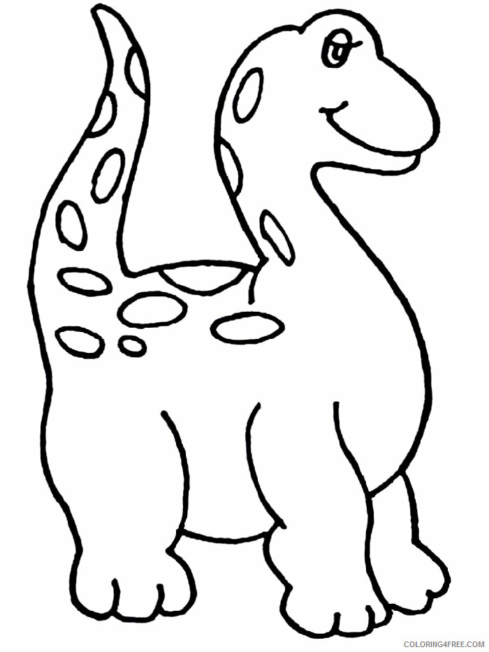 Animal Coloring Pages for Preschoolers Printable Sheets Simple Colouring 2021 a Coloring4free