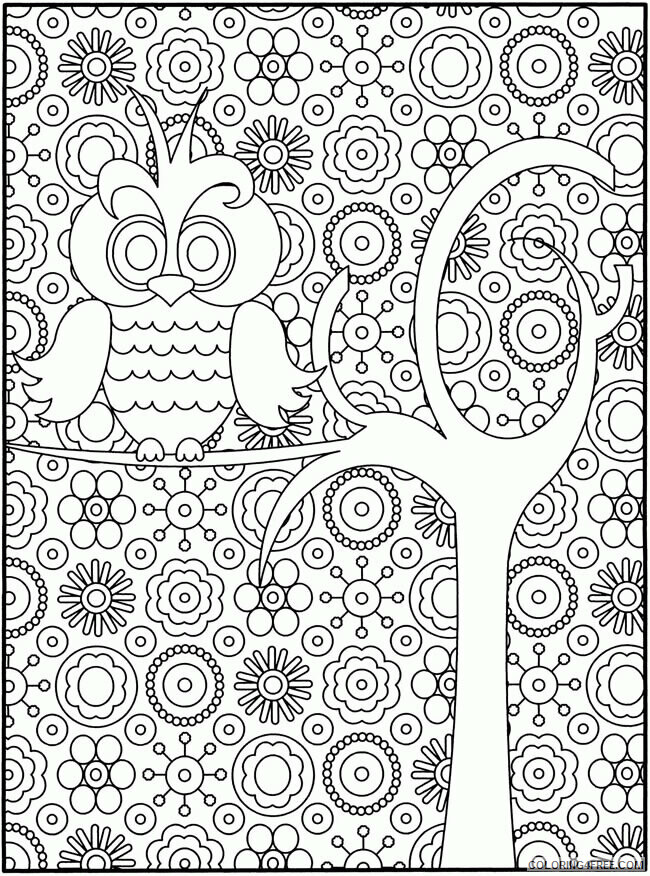Animal Coloring Pages for Teens Printable Sheets Fun For Teens Pages 2021 a 0364 Coloring4free