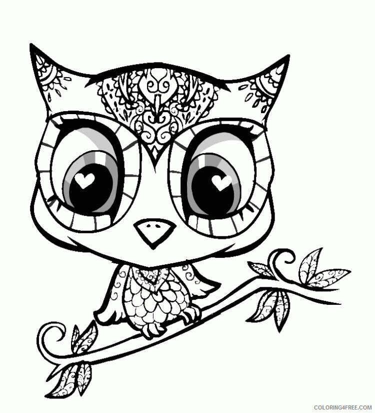 Animal Coloring Pages for Teens Printable Sheets Preschoolers Cute Animal 2021 a 0366 Coloring4free