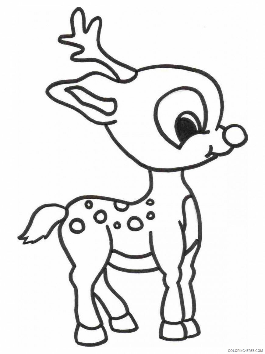 Animal Coloring Pages for Toddlers Printable Sheets baby farm animal pages 2021 a Coloring4free