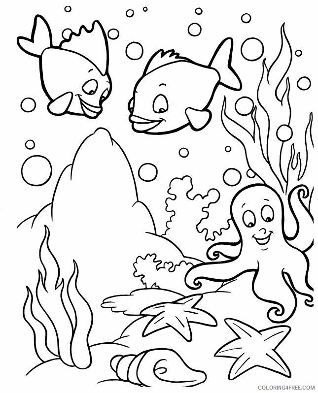 Animal Coloring Pages of Ocean Animals Printable Sheets ideas about Ocean 2021 a 0409 Coloring4free