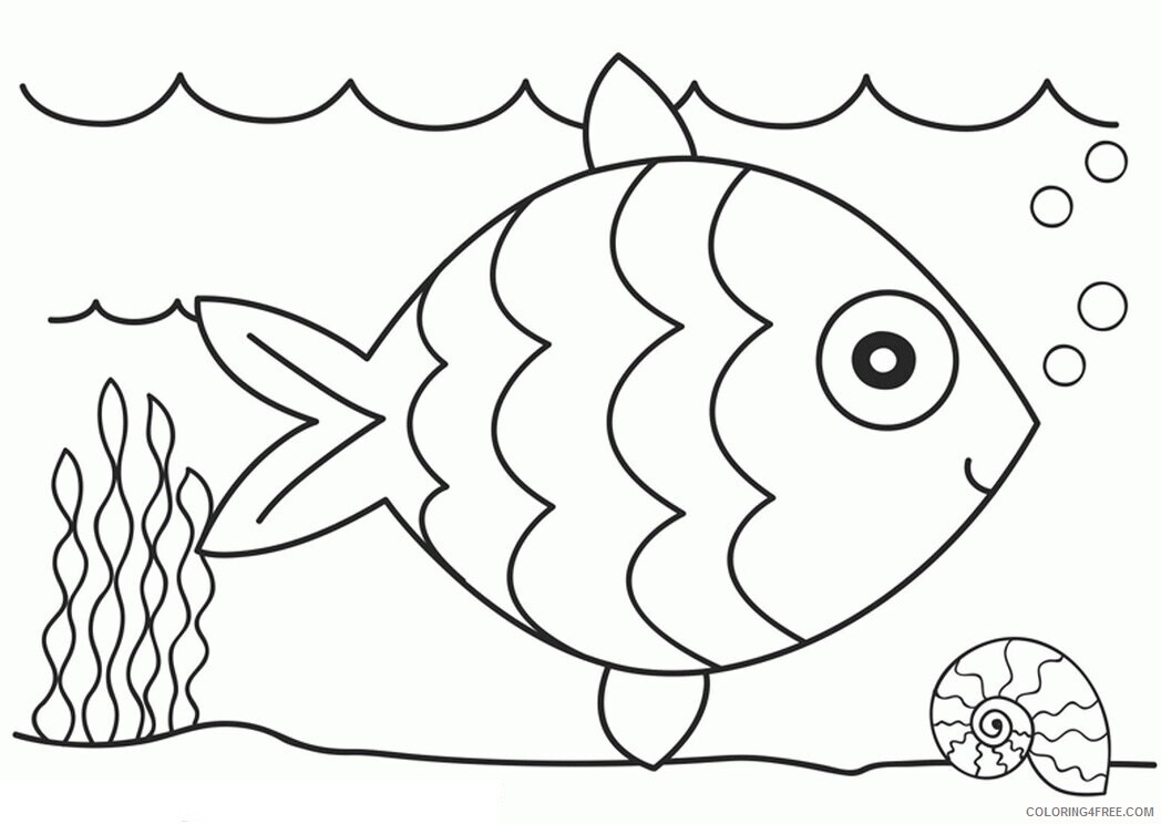 Animal Coloring Pages of Ocean Animals Printable Sheets ocean animals ...