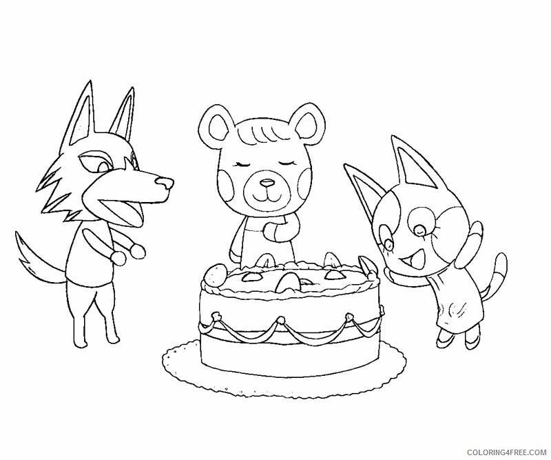 Animal Crossing Coloring Pages Printable Sheets 3 Animal Crossing Page 2021 a 0482 Coloring4free