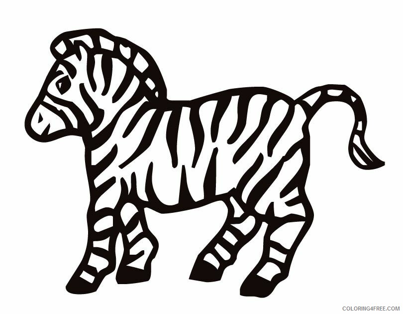 Animal Print Pictures Printable Sheets Zebra Print Free 2021 a 0748 Coloring4free