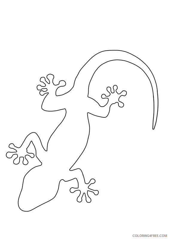 Animal Shapes to Cut Out Printable Sheets Gecko Shape Cut Out jpg 2021 a 0835 Coloring4free