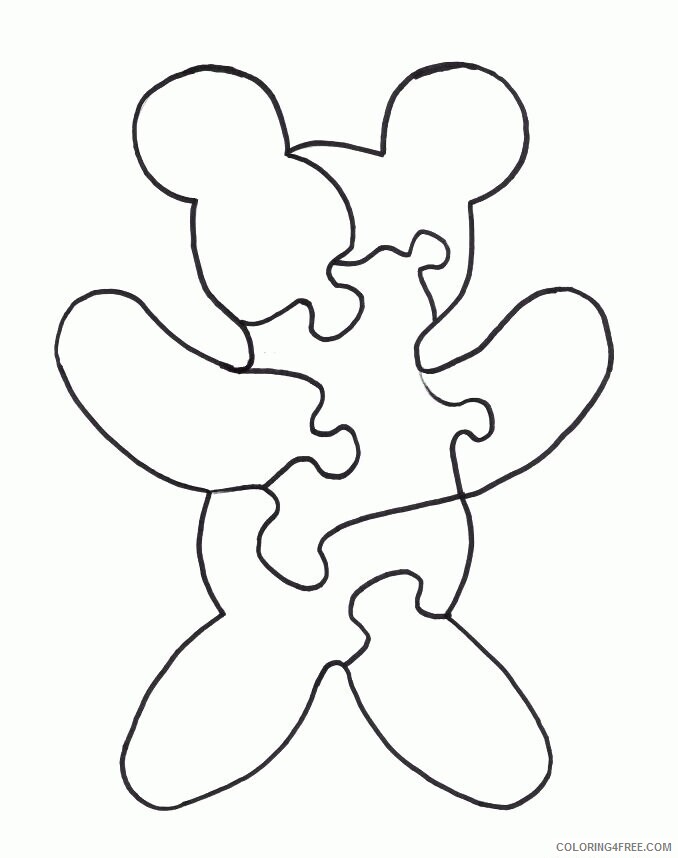 Animal Shapes to Cut Out Printable Sheets Printable Jigsaw Animal Puzzles 2 2021 a 0839 Coloring4free