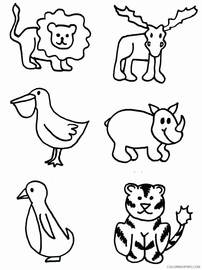 Animal Shapes to Cut Out Printable Sheets Toddler Programs Chapter TSLAC jpg 2021 a 0842 Coloring4free