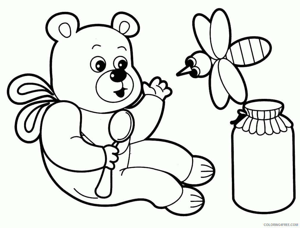 Animals Coloring Page Printable Sheets Of Animals Free 2021 a 0954 Coloring4free