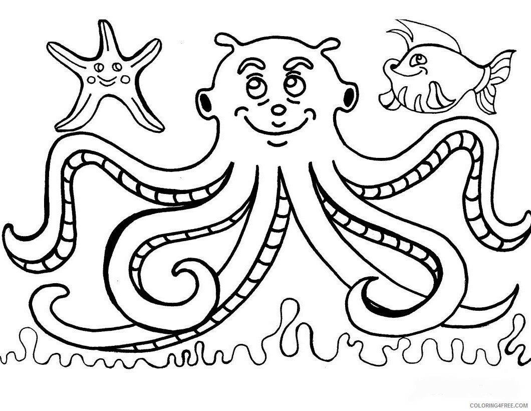 Animals Coloring Pages Free Printable Sheets Free Animals For 2021 a 0989 Coloring4free