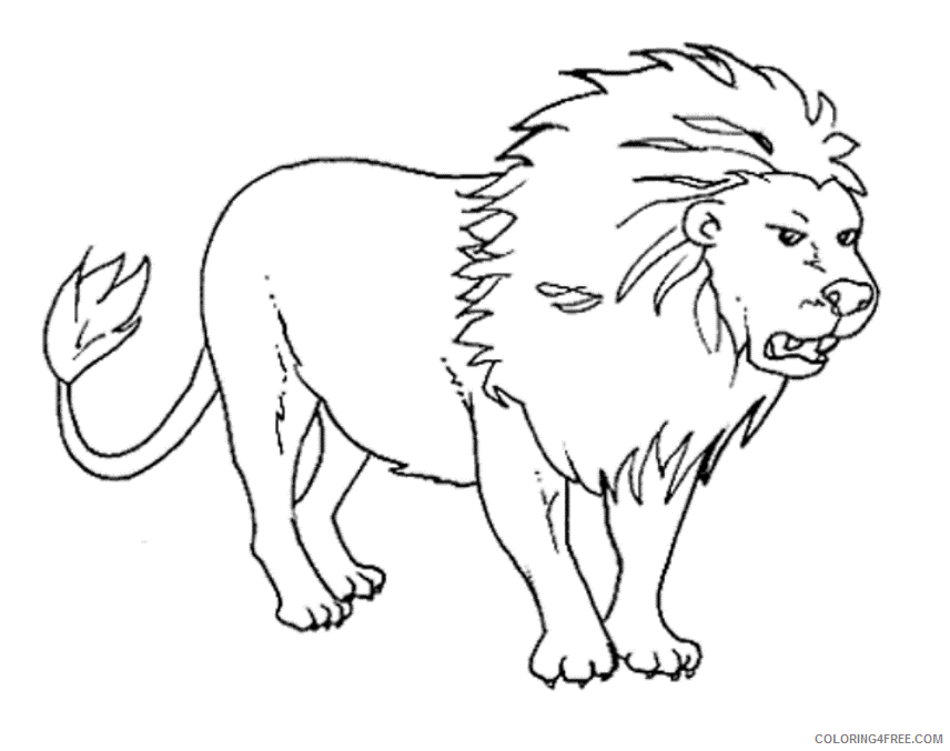 Animals Coloring Pages Printable Sheets Animals For Kids 2021 a 0958 Coloring4free