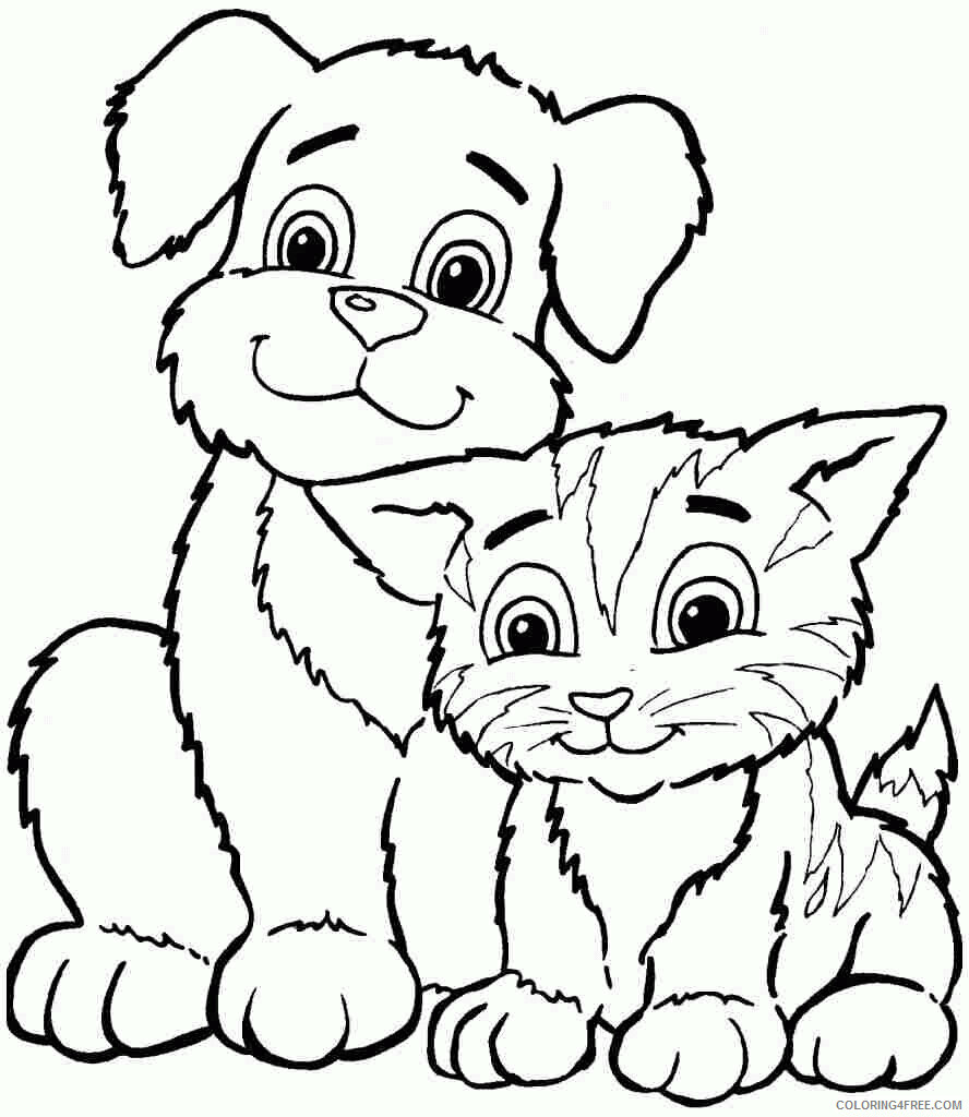Animals Kids Coloring Pages Printable Sheets Animal For Kids 2021 a 1018 Coloring4free