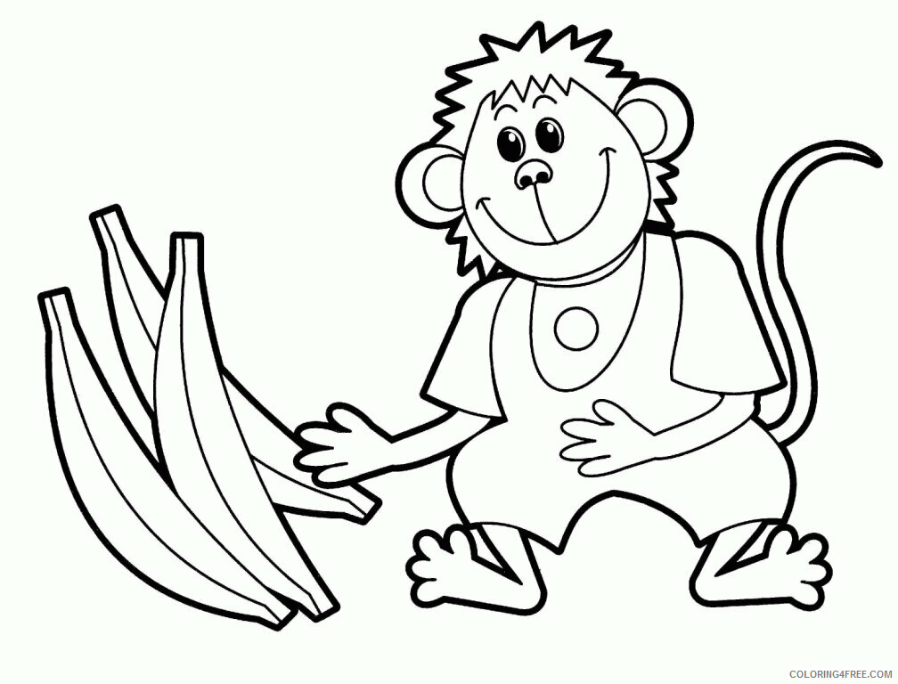 Animals Kids Coloring Pages Printable Sheets Animals for babies 2021 a 1023 Coloring4free