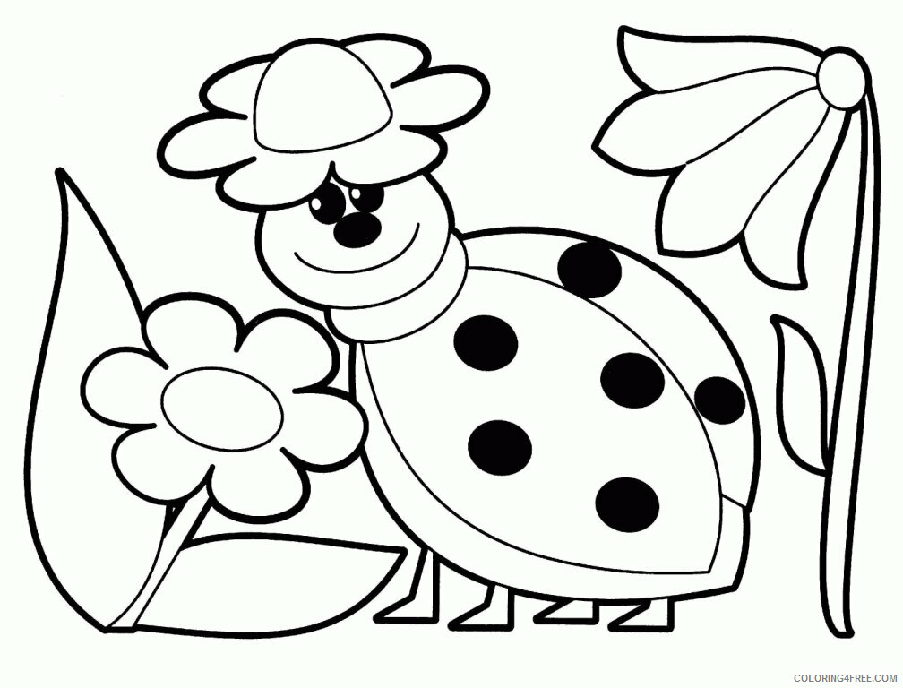 Animals Kids Coloring Pages Printable Sheets Animals for babies 2021 a 1029 Coloring4free