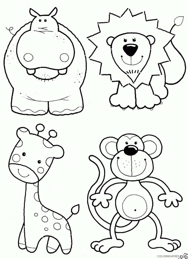 Animals Pictures for Kids Printable Sheets colorwithfun com Animals jpg 2021 a 1097 Coloring4free