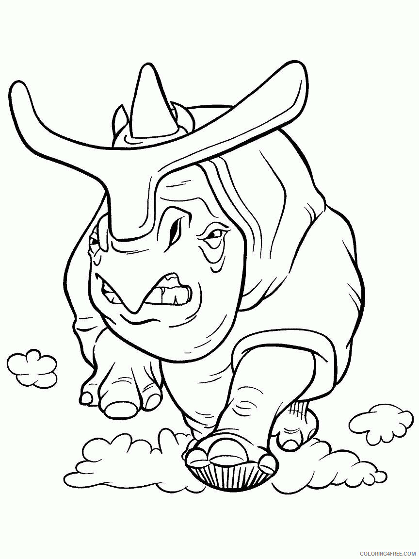 Animals of the Ice Age Coloring Pages Printable Sheets Ice age to 2021 a 1074 Coloring4free