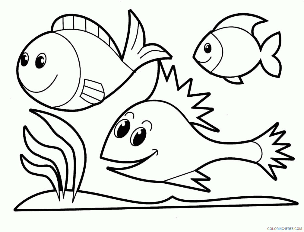Animals to Color for Kids Printable Sheets Animals For Kids To ColorFun 2021 a 1170 Coloring4free