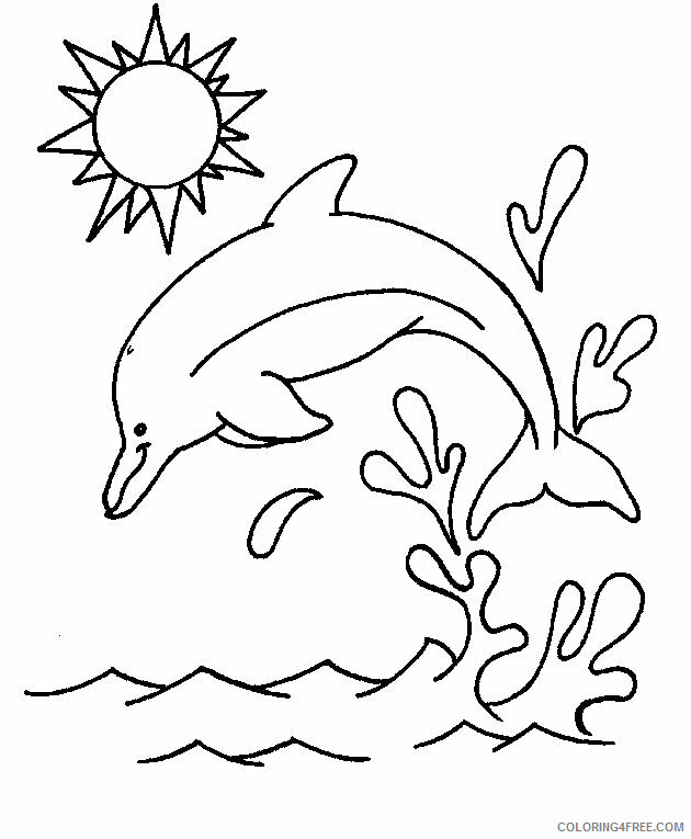 Animated Dolphin Pics Printable Sheets Dolphin 14 Coloring 2021 a 1211 Coloring4free