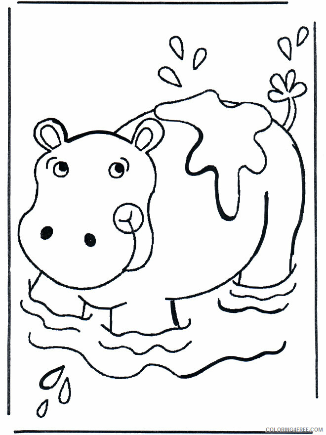 Animated Hippo Pictures Printable Sheets Baby Disegni Carica Colorare Disegni 2021 a 1217 Coloring4free