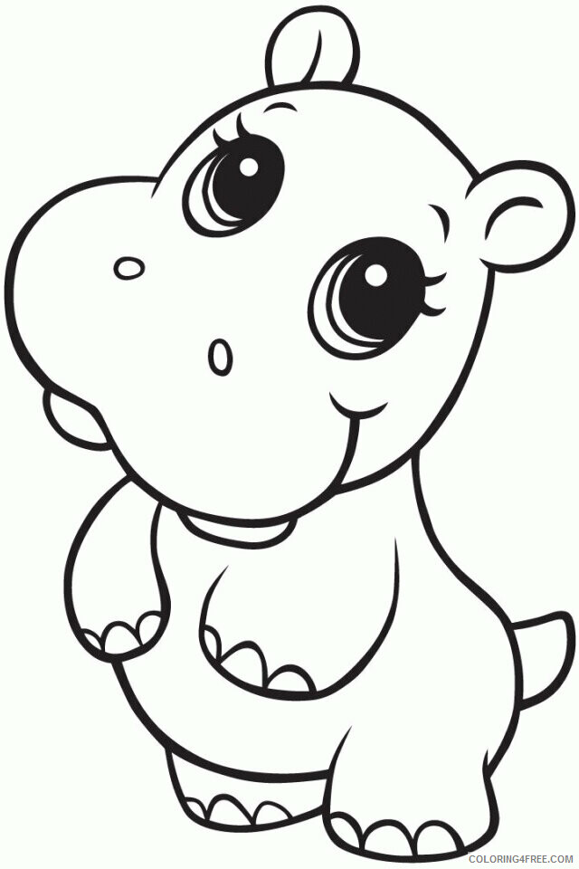 Animated Hippo Pictures Printable Sheets Hippo Page Desktop Background 2021 a 1220 Coloring4free