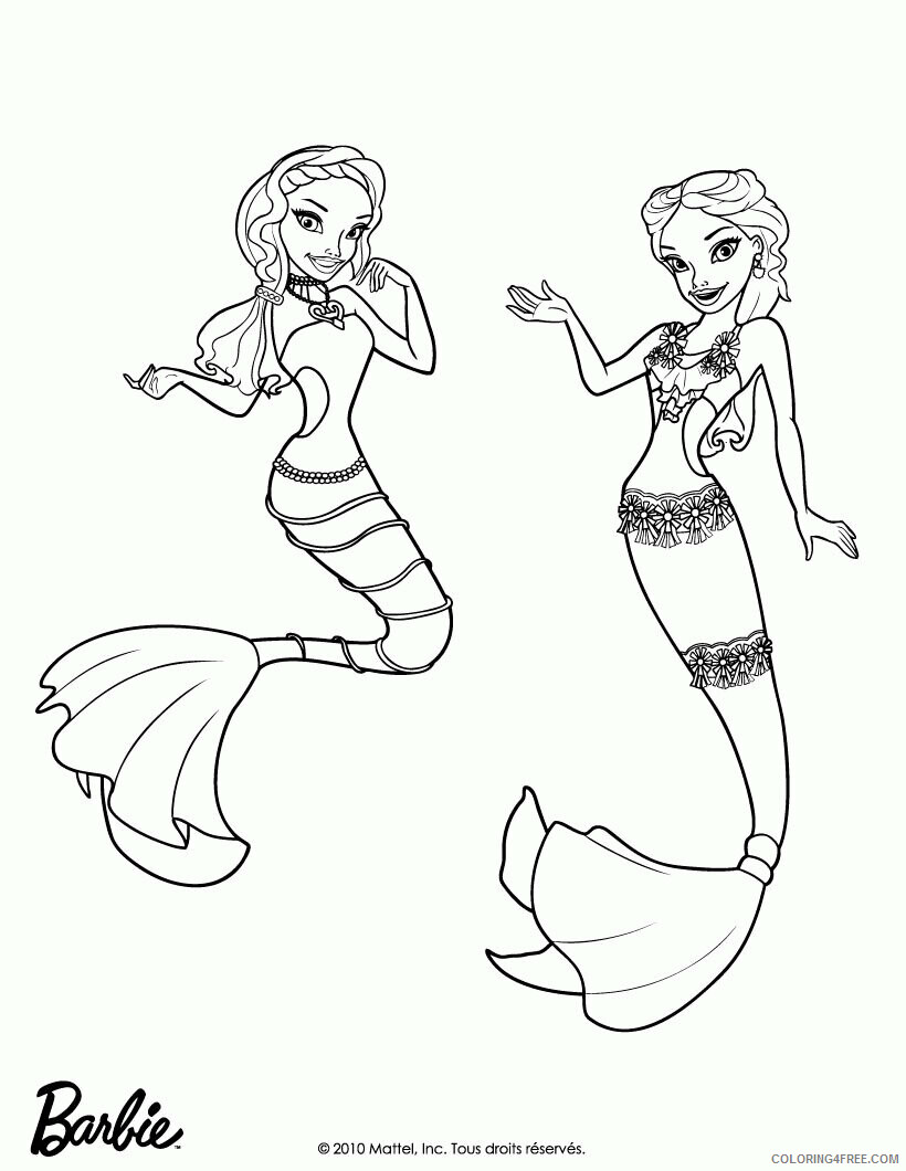 Anime Blue Mermaid Coloring Pages Printable Sheets Image 2021 a 1263 Coloring4free