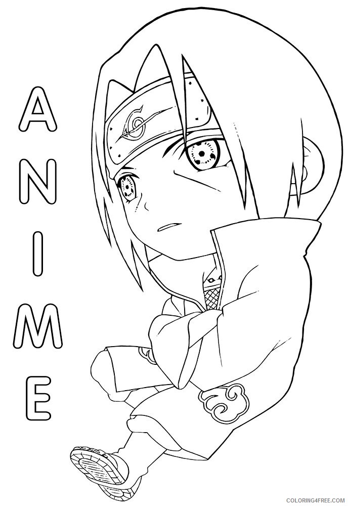 Anime Boys Coloring Pages Printable Sheets Anime boy Coloring 2021 a 1272 Coloring4free