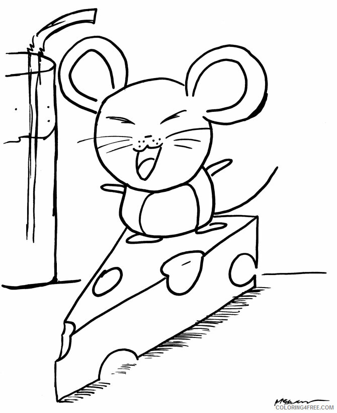 Anime Coloring Games Printable Sheets Anime Mouse surfin 2021 a 1330 Coloring4free