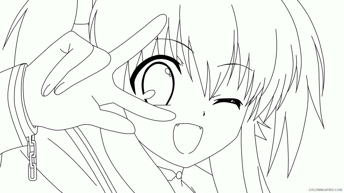 Anime Coloring Pages for Kids Printable Sheets Printables Anime 2021 a 1363 Coloring4free