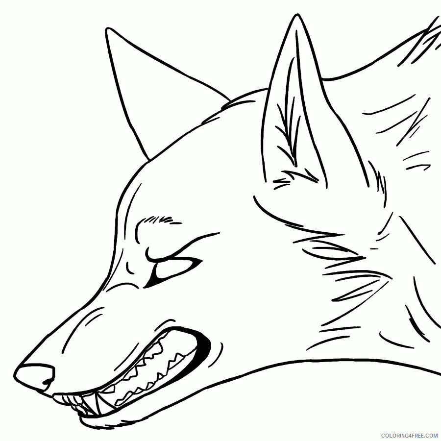 Anime Wolf Pack Coloring Pages Printable Sheets 13 Pics of She Wolf 2021 a 1443 Coloring4free