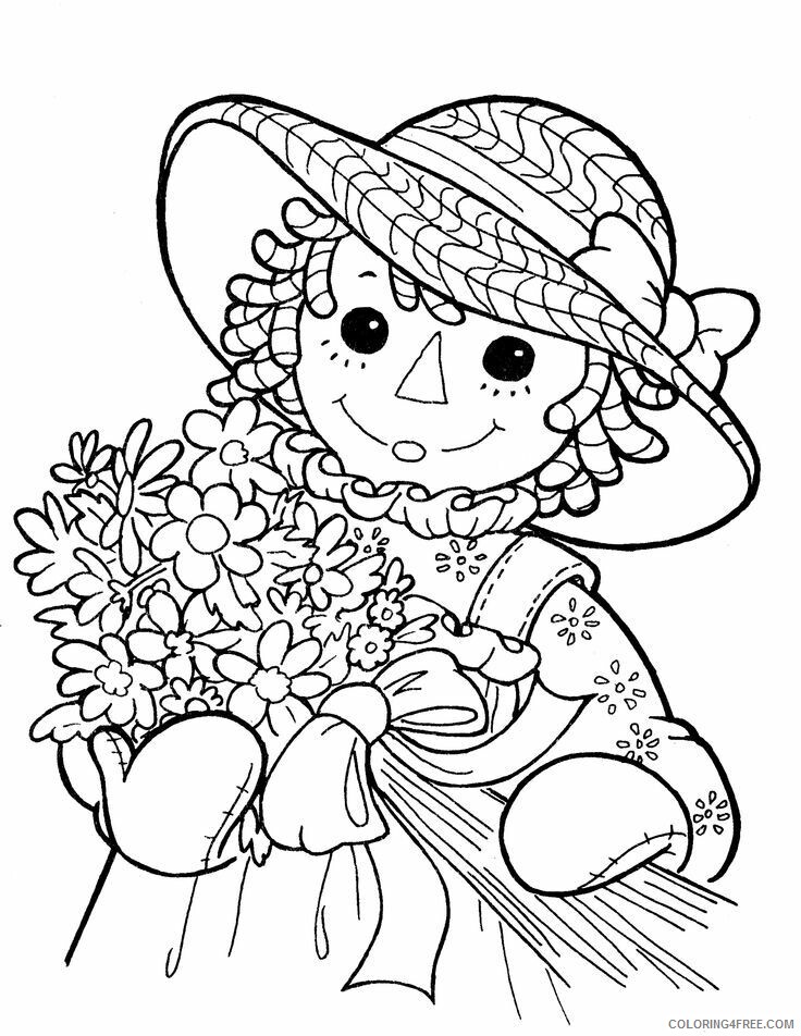 Ann and Andy Printable Sheets raggedy ann andy page 2021 a 1481 Coloring4free