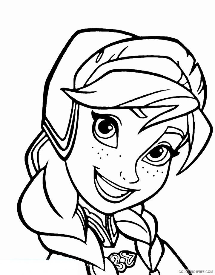 Anna Frozen Coloring Pages Printable Sheets Anna Frozen Page jpg 2021 a 1490 Coloring4free