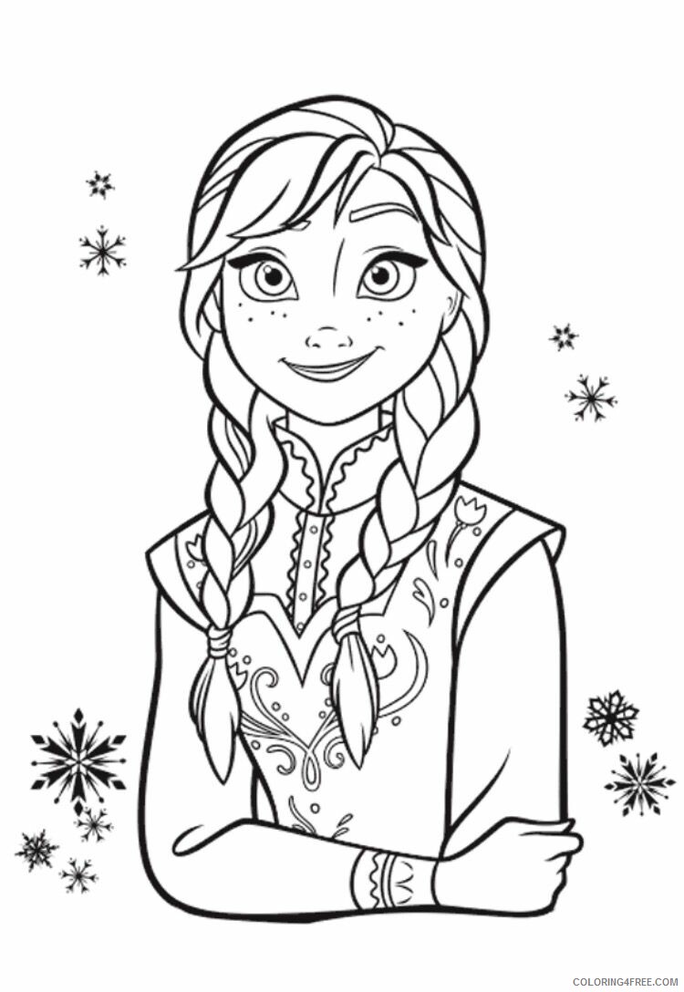 Anna Frozen Coloring Pages Printable Sheets Frozen colouring Szinezolapok 2021 a 1512 Coloring4free